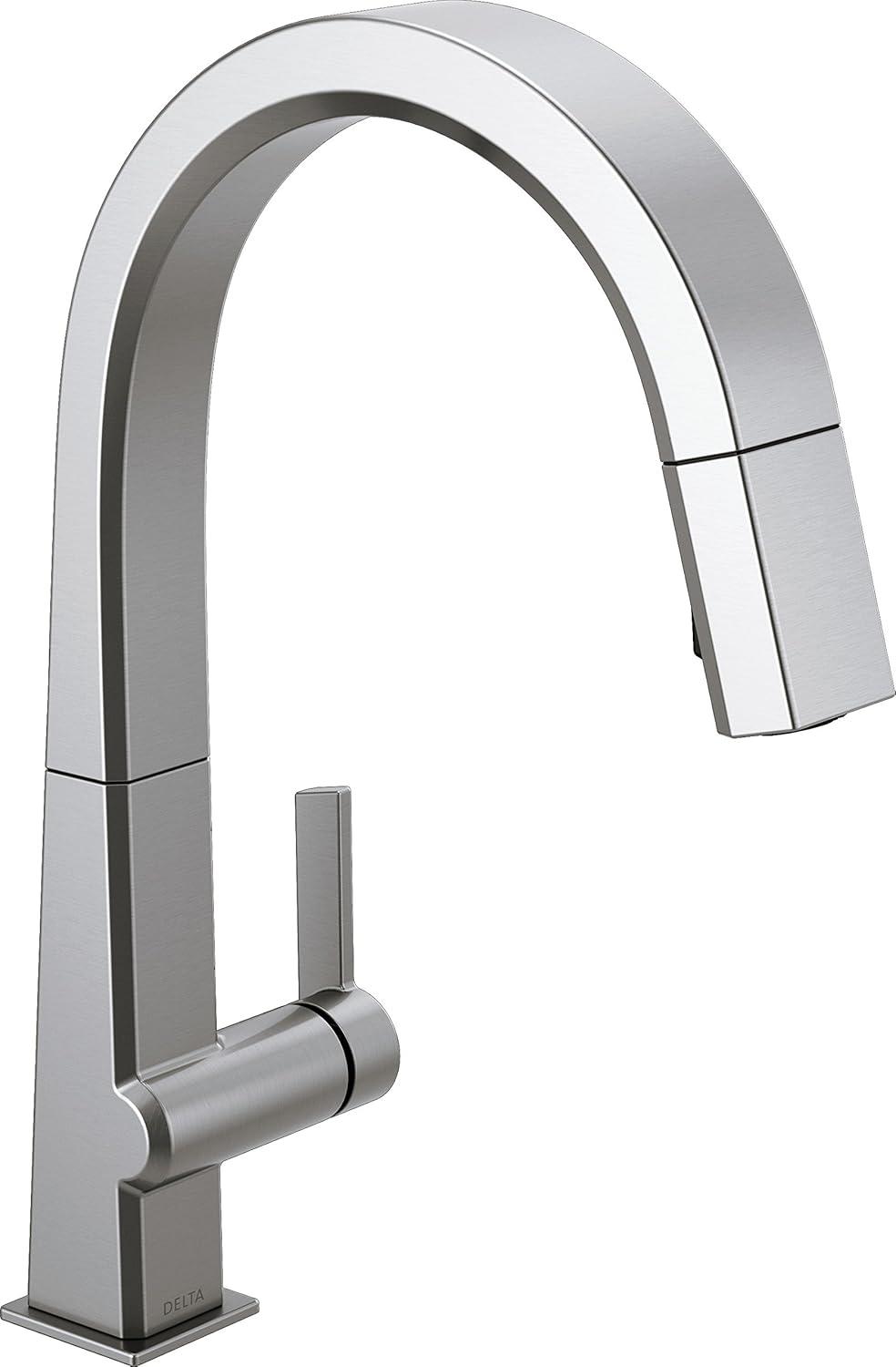 Pivotal Pull Down Touch Single Handle Kitchen Faucet with Touch20 Technology