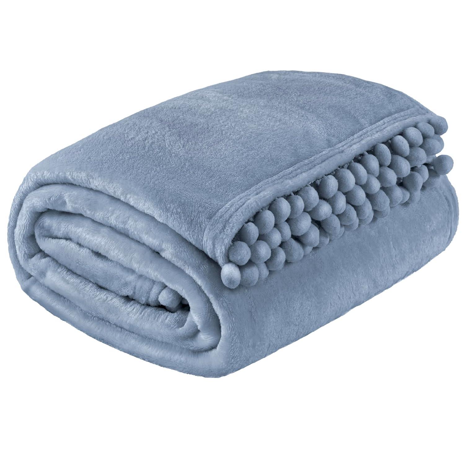 Pavilia Hand Woven Throw Blanket