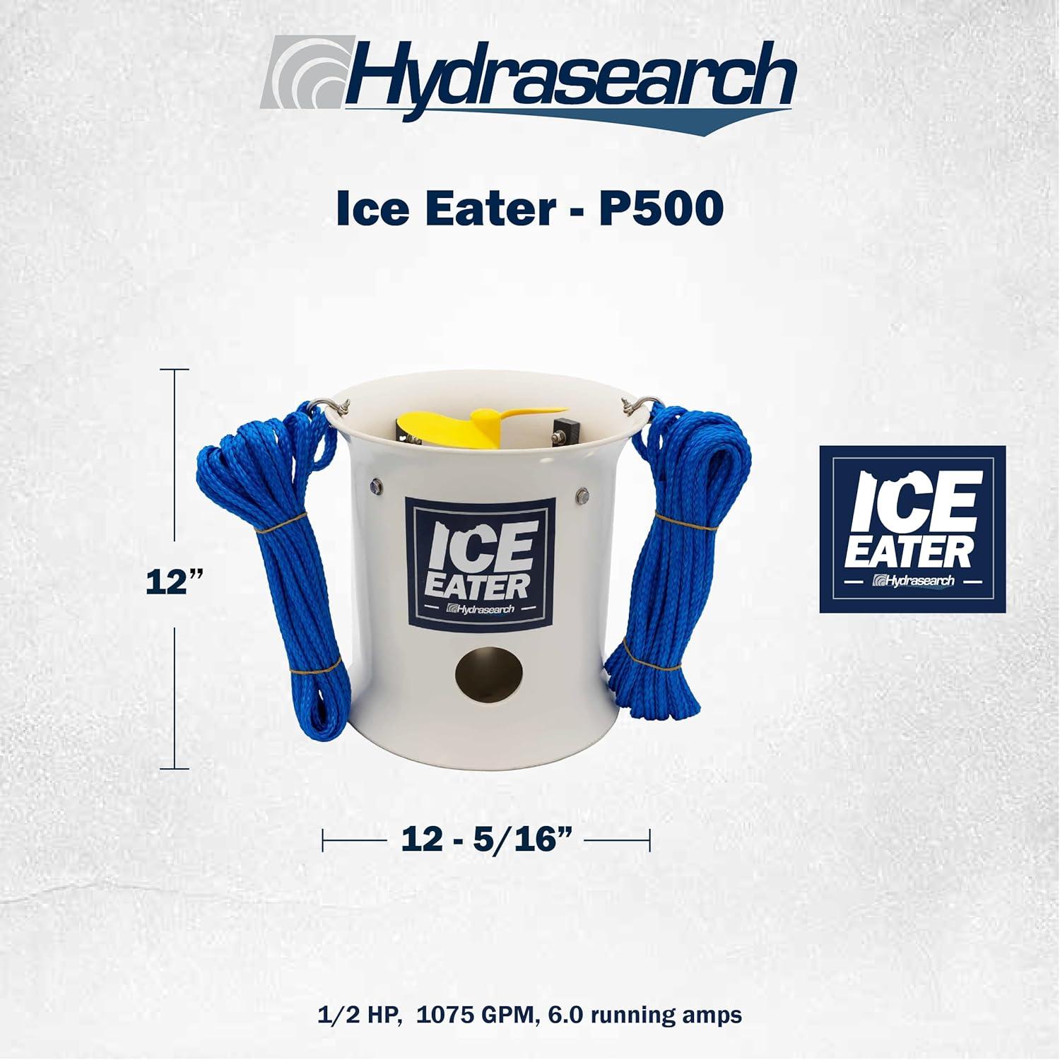 Ice Eater 1/2 HP Marine De-Icer with 100ft Cord