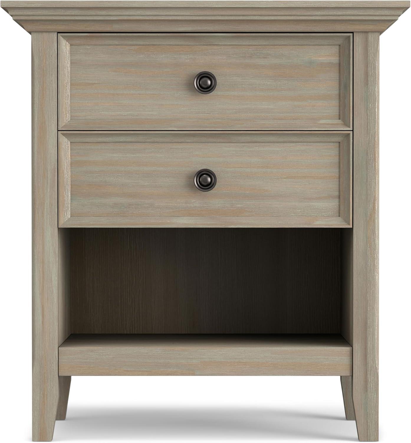 Amherst 2 - Drawer Solid Wood Nightstand