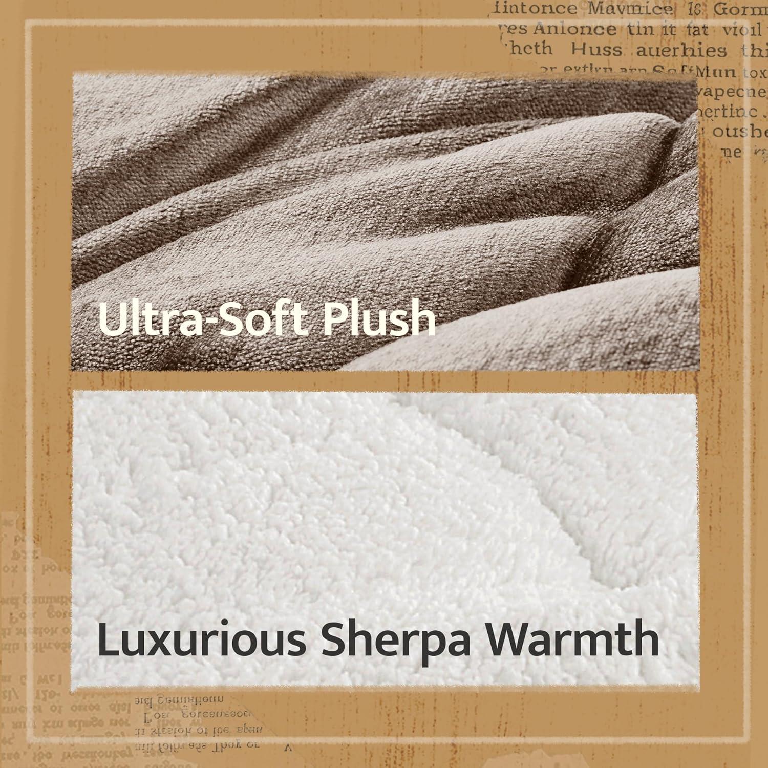 Woolrich Woolrich Alton Plush to Sherpa Down Alternative Comforter Set