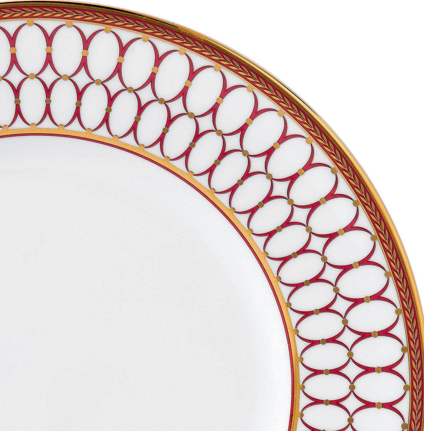 Wedgwood Renaissance Red 10.6" Dinner Plate | Wayfair