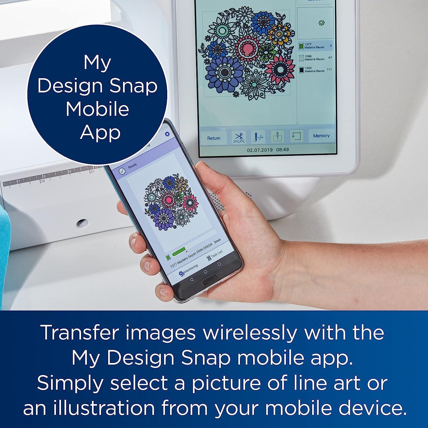 Brother Stellaire Innov-ís XE1 Advanced Embroidery Machine with  Wireless Connectivity