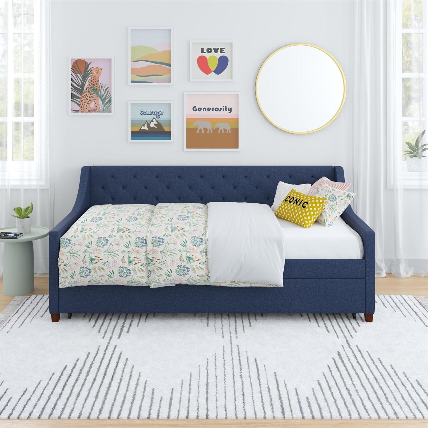 Her Majesty Upholstered Daybed with Trundle