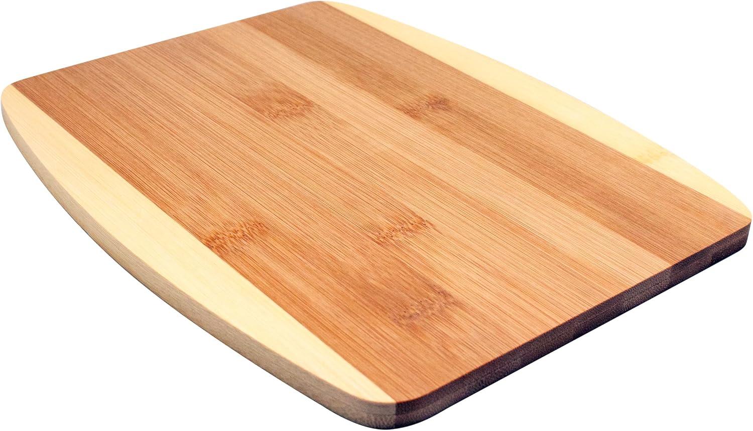 Bamboo Cutting Board, 8 x 10" Chopping Board: Great for Serving, Charcuterie, Eco-Friendly Wood Cutting Boards