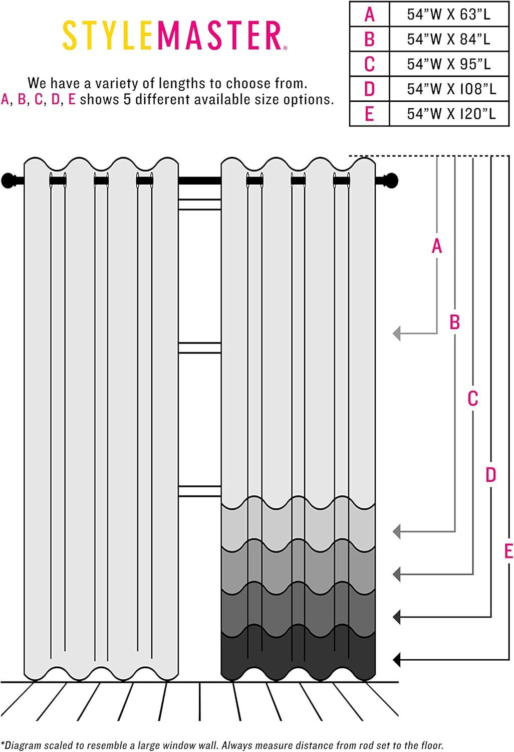 Ivory Sheer Velvet Embroidery Rod Pocket Window Panel