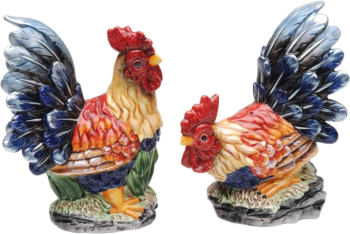 Cosmos Gifts Cosmos Gifts Rooster Salt and Pepper Set