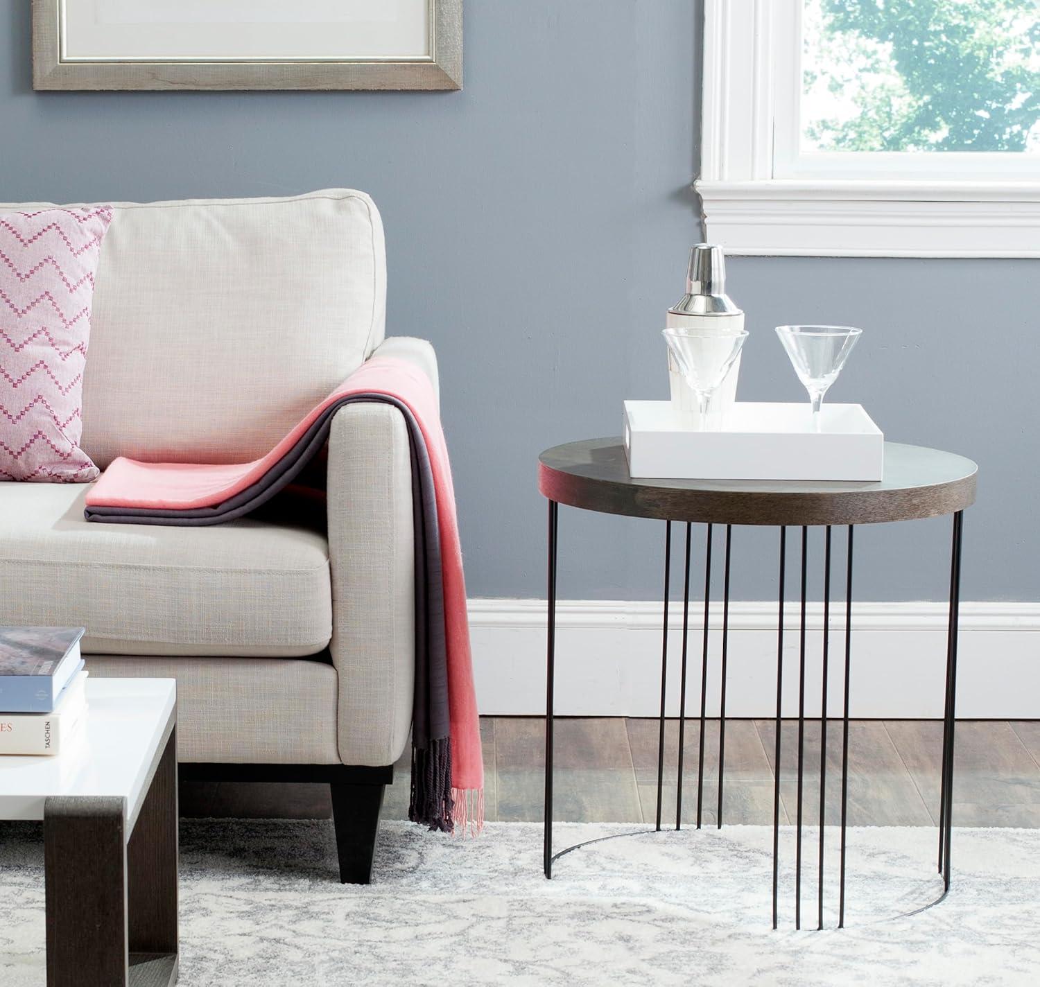 Kelly End Table - Dark Brown - Safavieh.