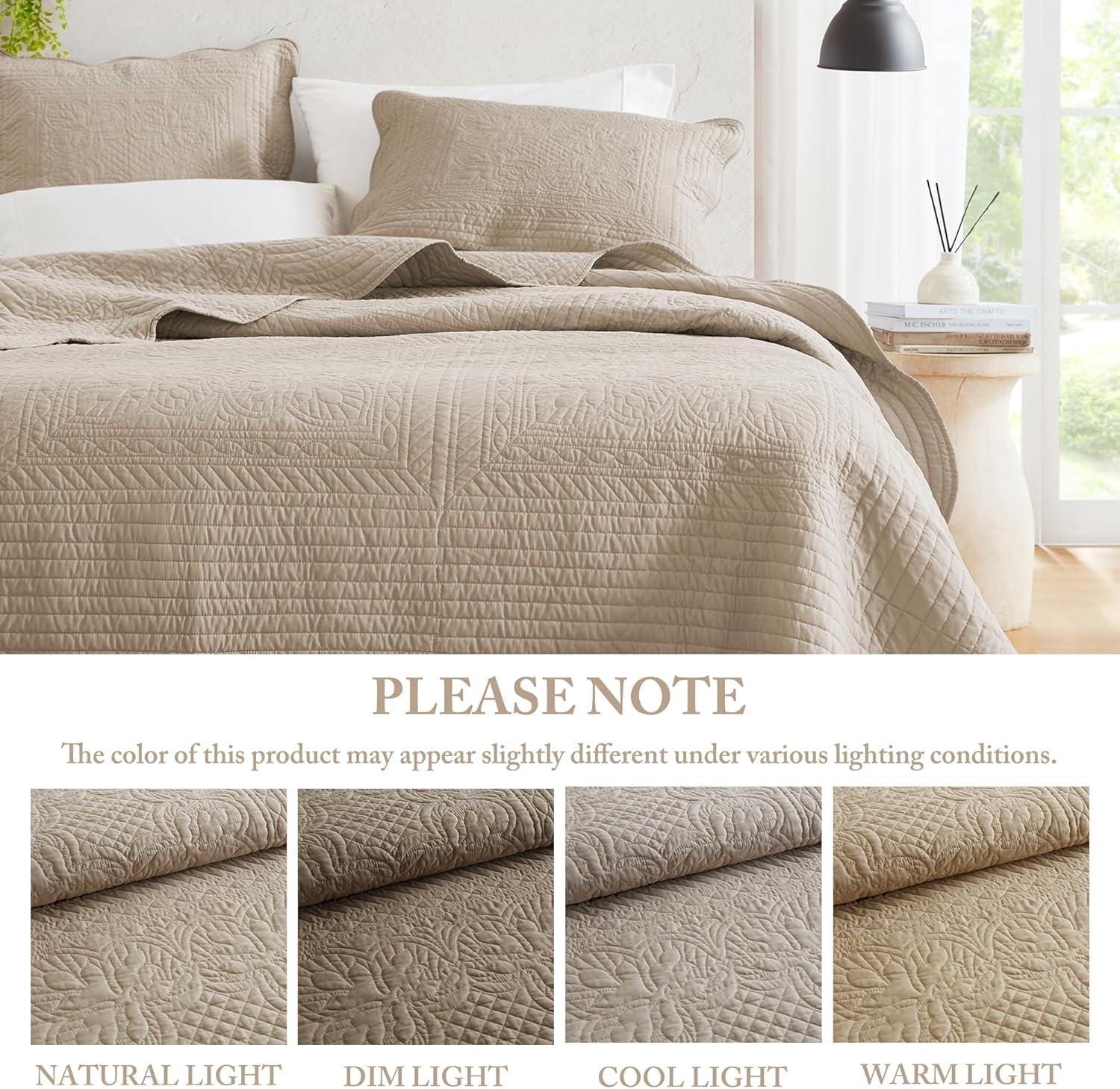Madison Park Tuscany Scalloped Edge Quilt Set