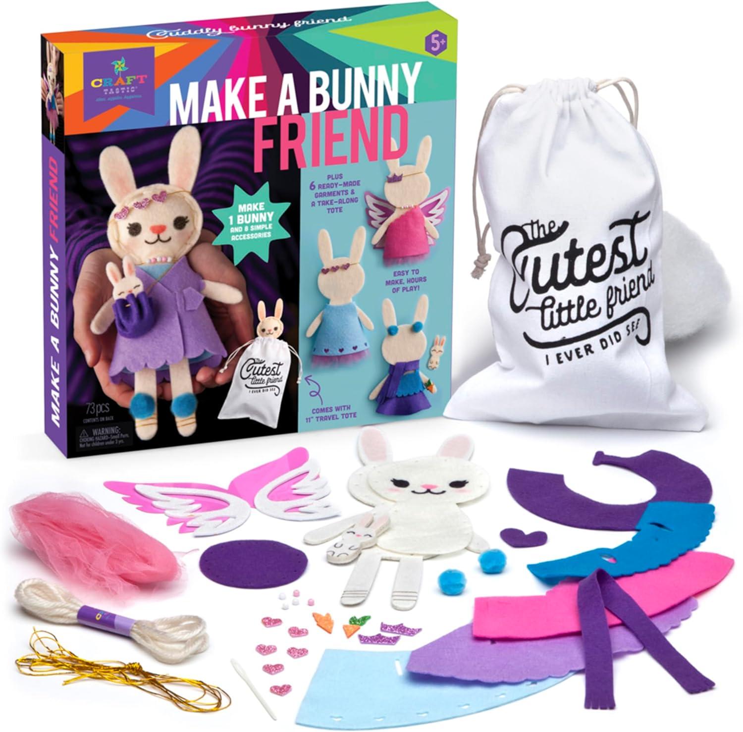 Craft-tastic Bunny Friend Sewing Kit with Accessories