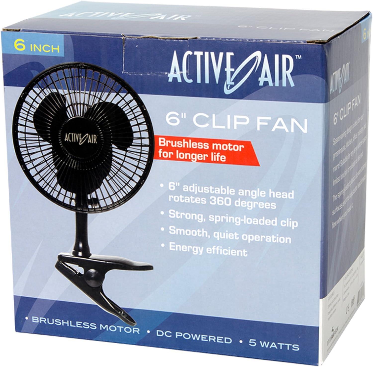 Hydrofarm Active Air 6" Table Fan