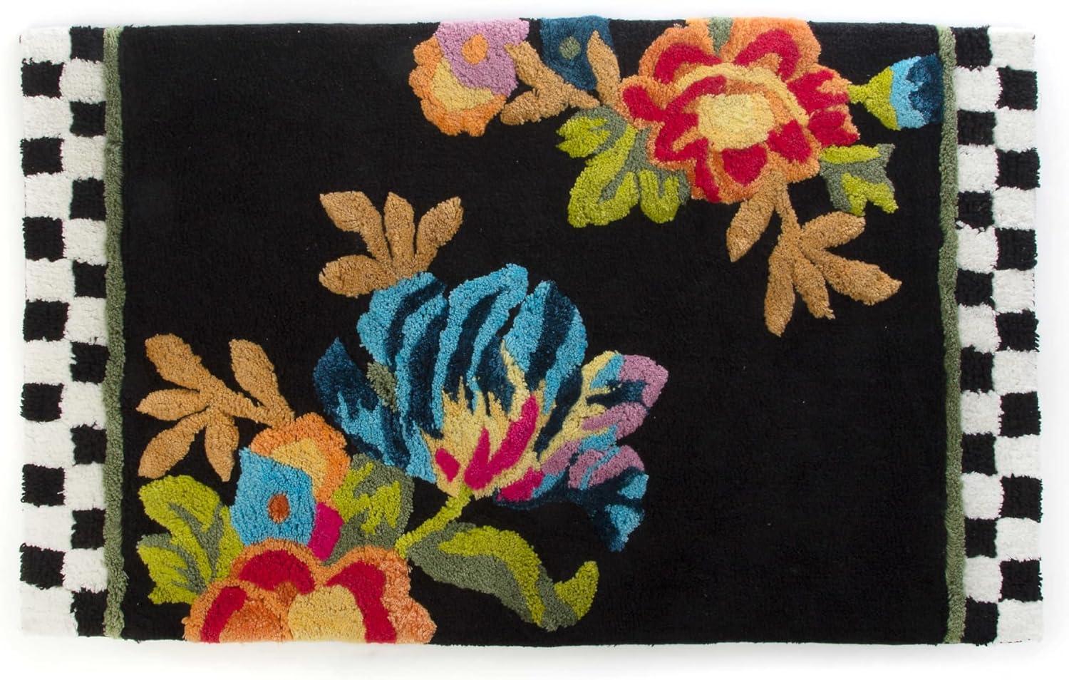 Flower Market Standard Bath Rug