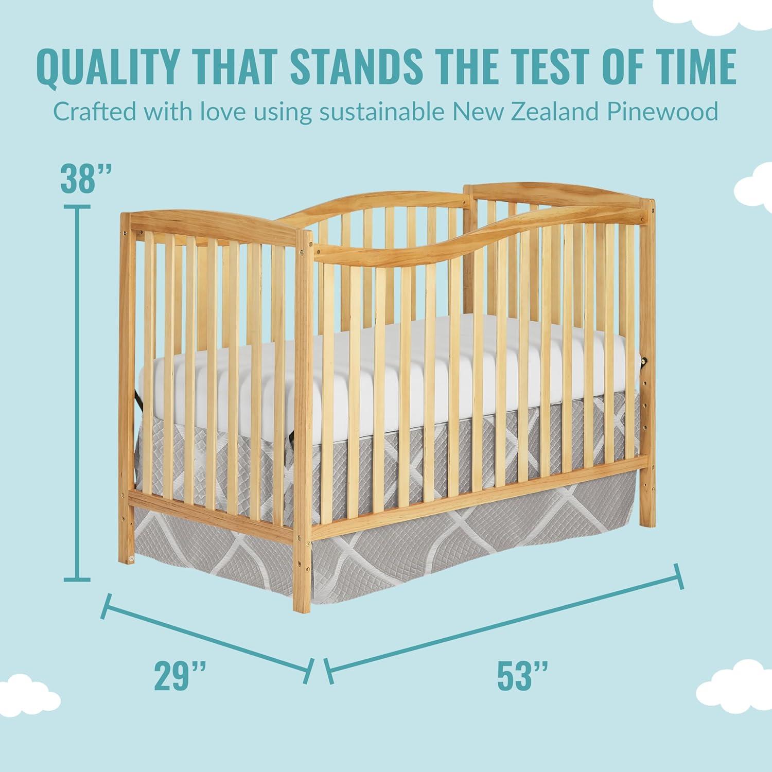 Dream On Me Chelsea 5-in-1 Convertible Crib