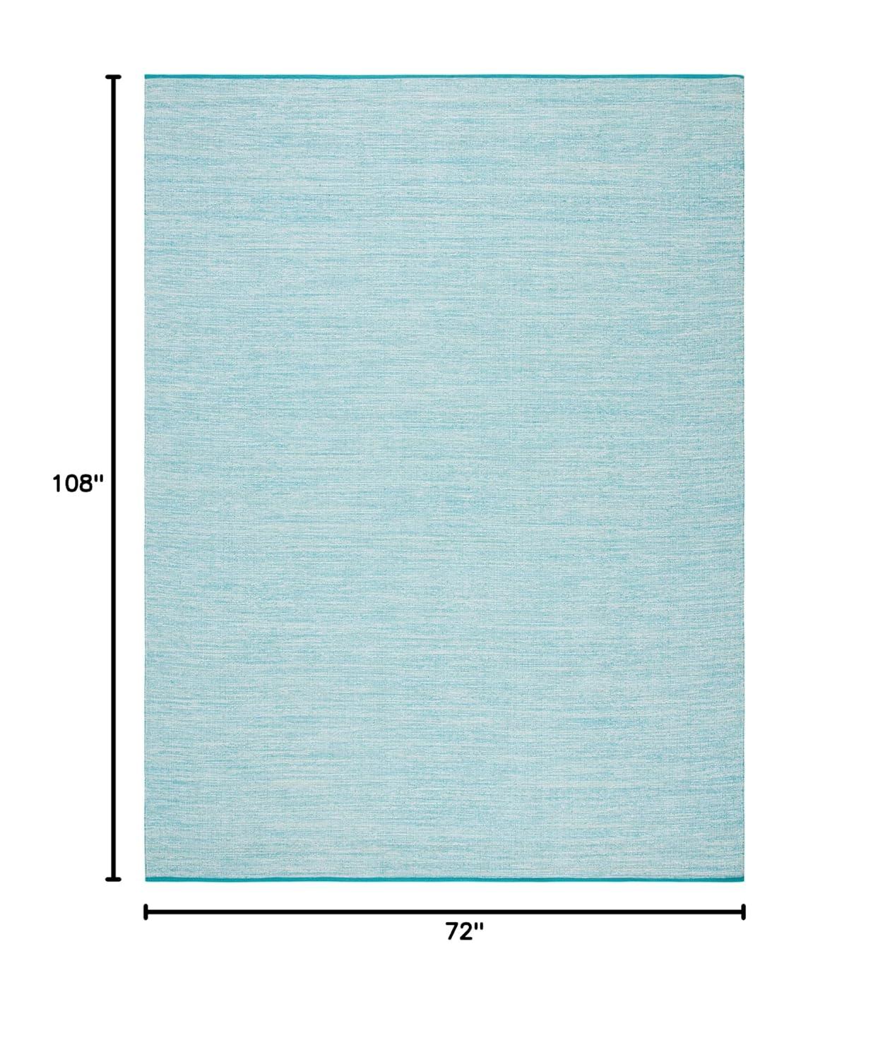 Montauk MTK250 Hand Woven, Flat Weave Indoor Area Rug - Navy/Blue - 6'x9' - Safavieh