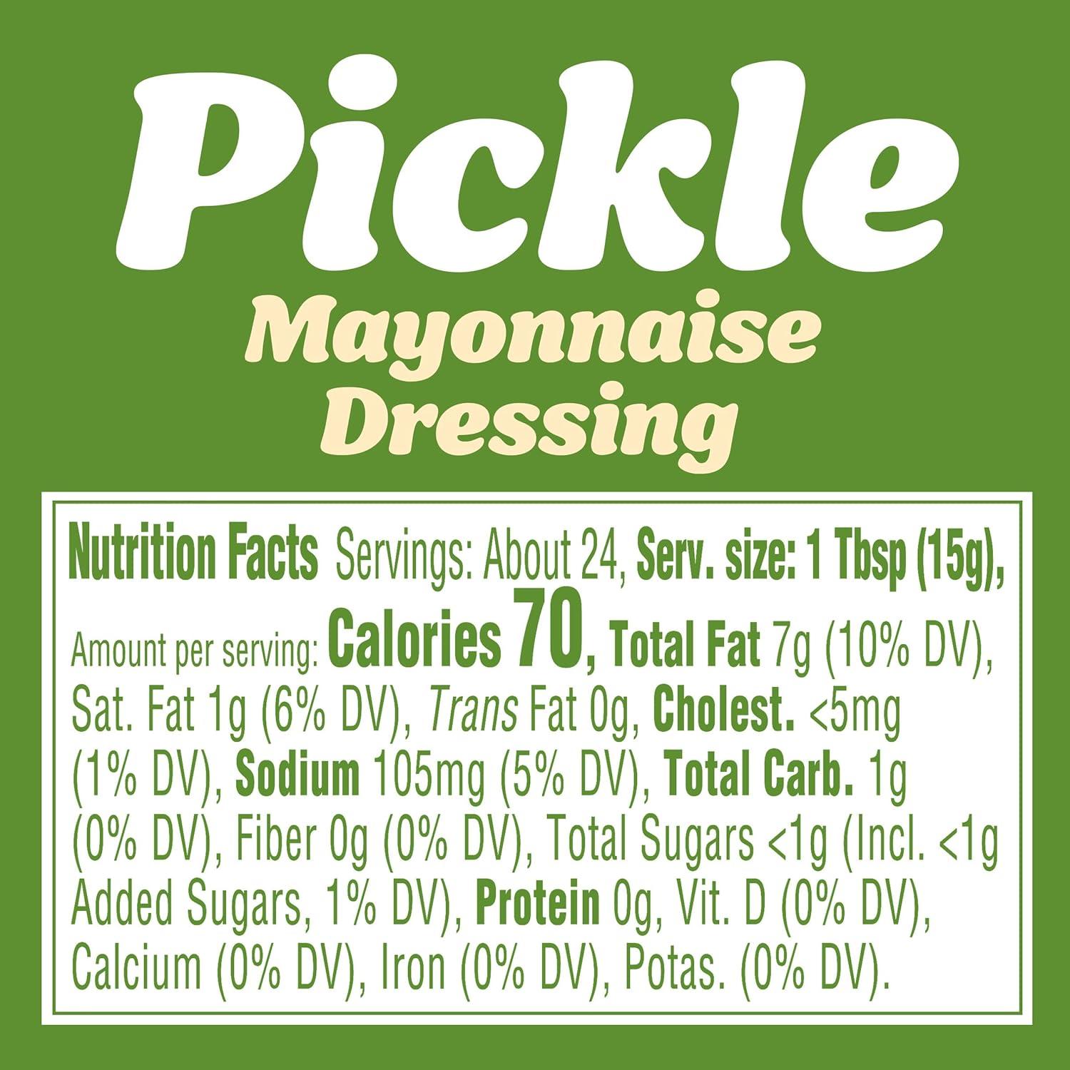 Kraft Pickle Mayo - 12oz