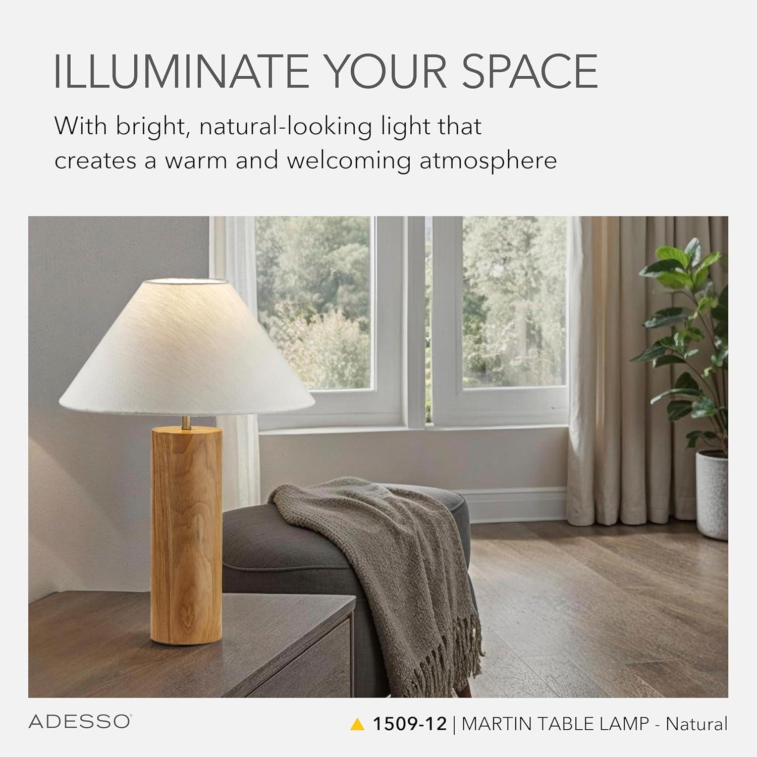 Modern Wood Table Lamp