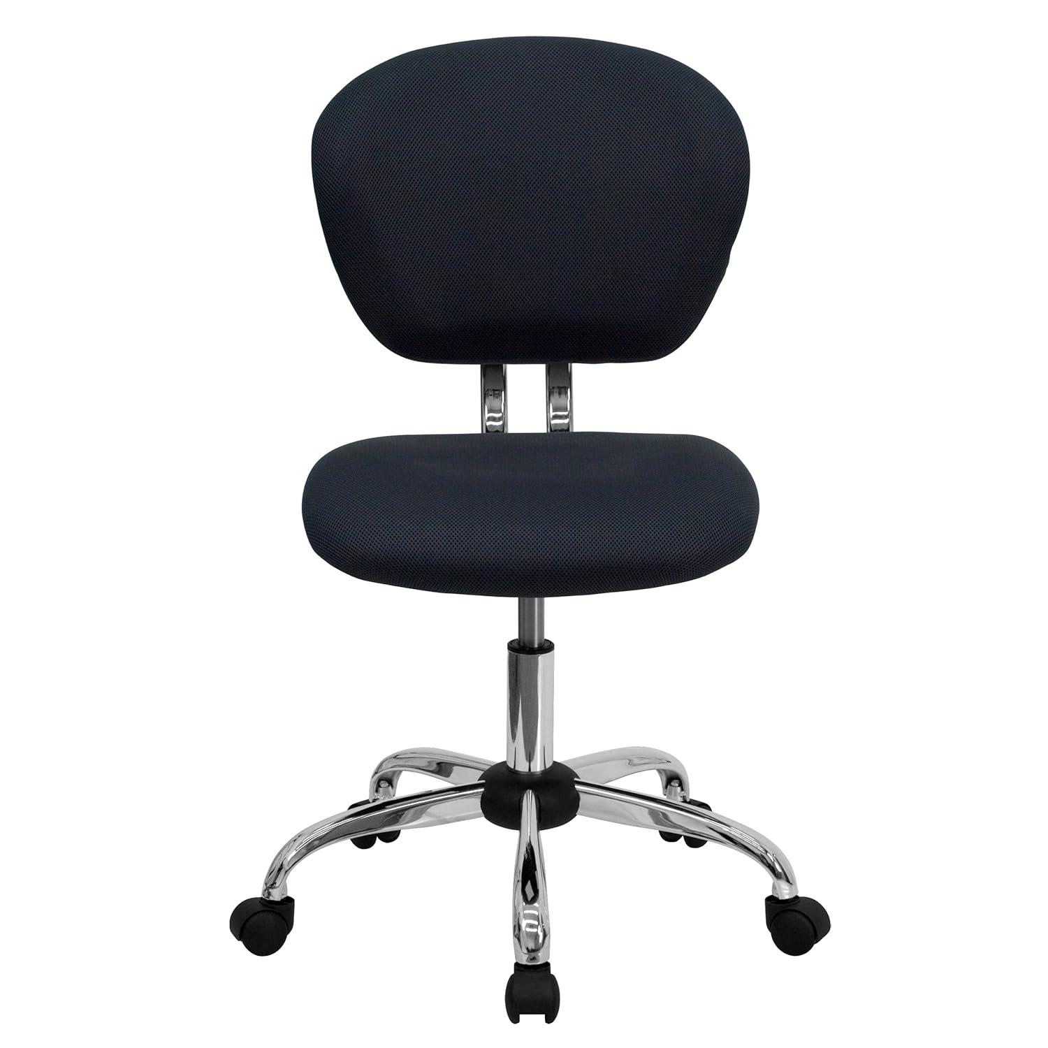 Flash Furniture Beverly Mid-Back Swivel Mesh Office Chair with Padded Seat by Flash Furniture (Set of 2)