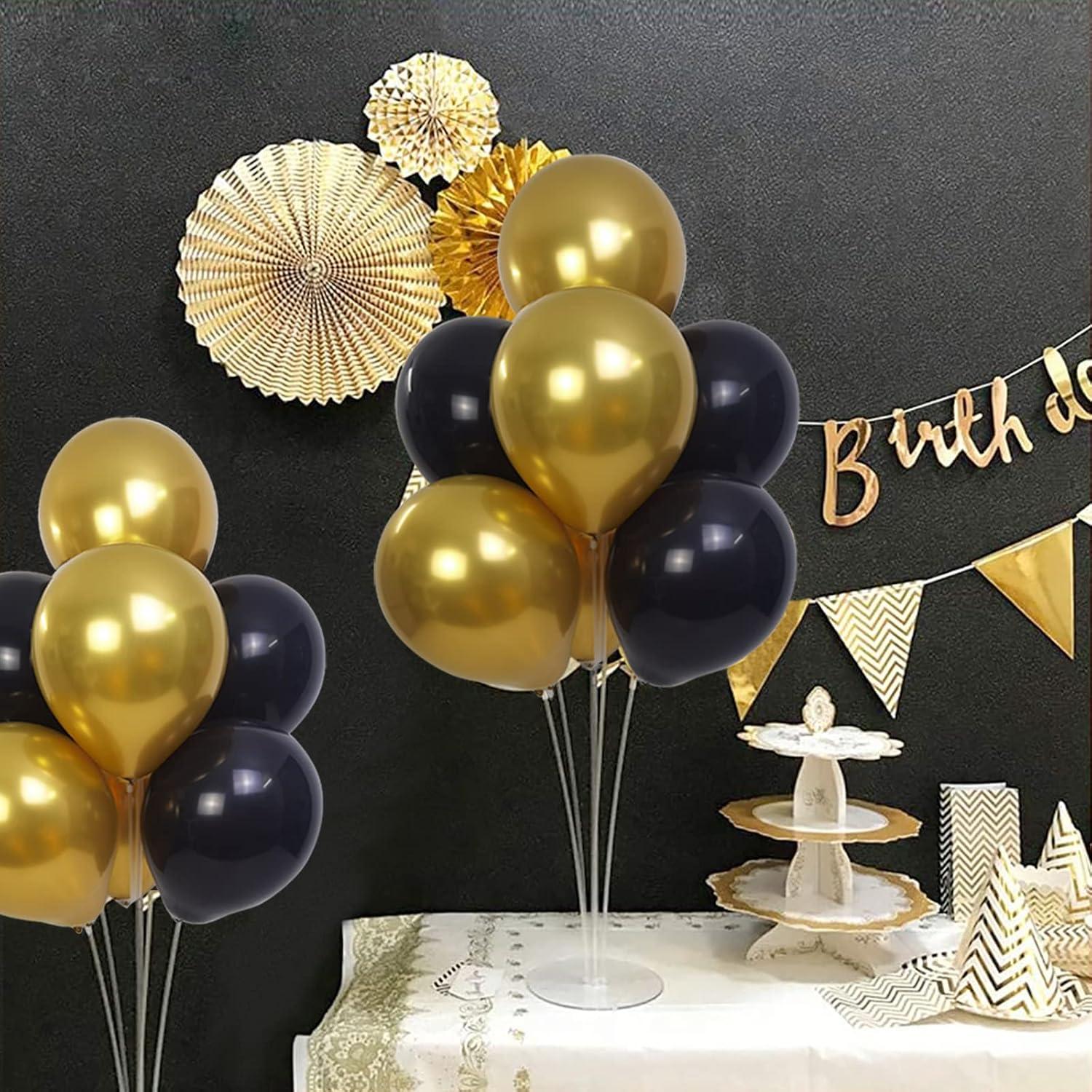 Balloon Stand Kit 7 Sets of Table Balloon Stand Holder Balloons Decorations for Party, Birthday Wedding Anniversary and other festive decorations