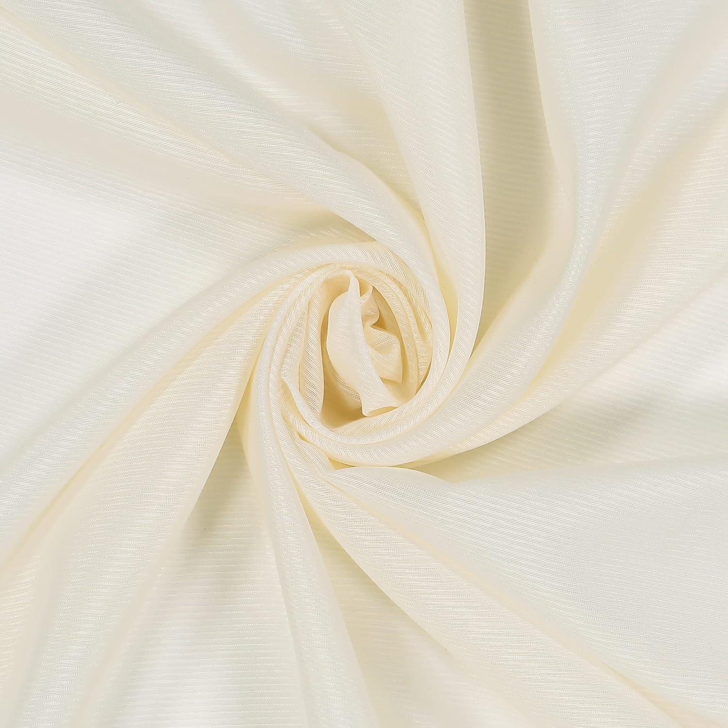 Eclipse Chelsea Polyester Sheer Curtain Single Panel