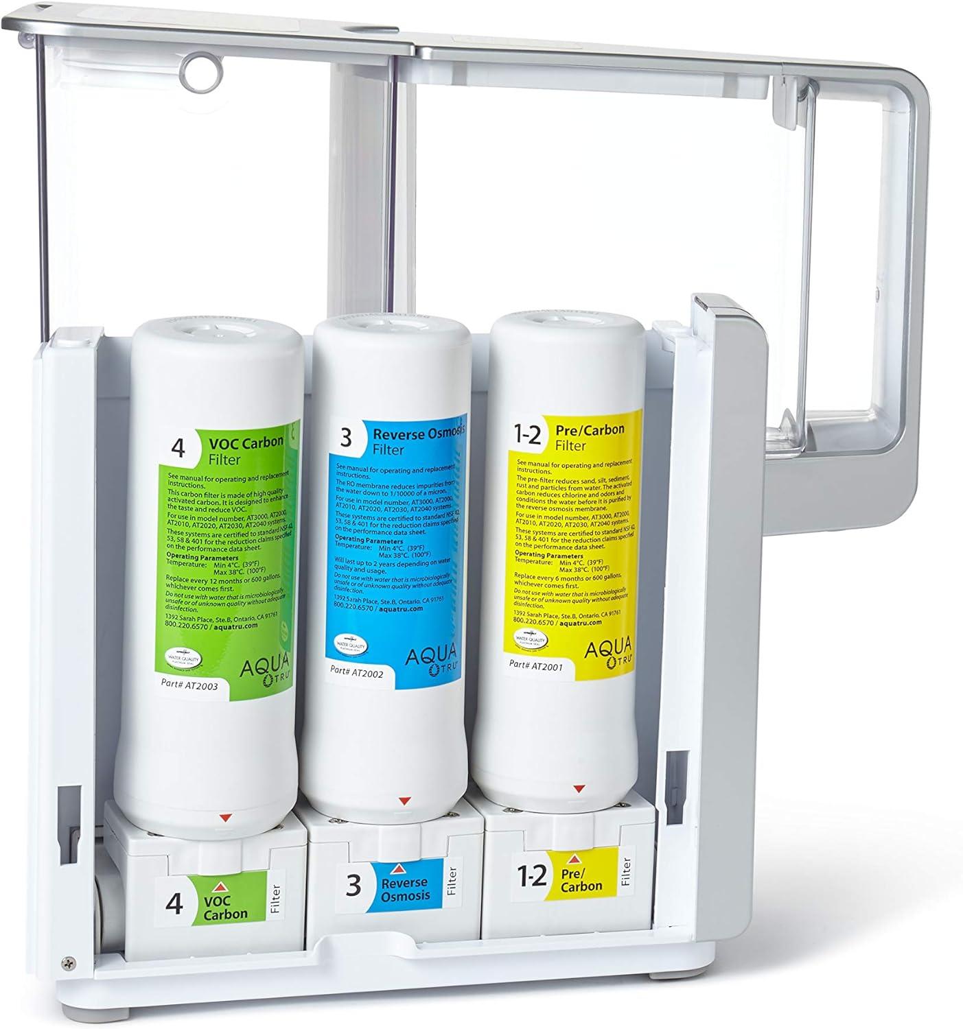 AquaTru Countertop Water Filtration Purification Systems (AquaTru w/Perfect Minerals)