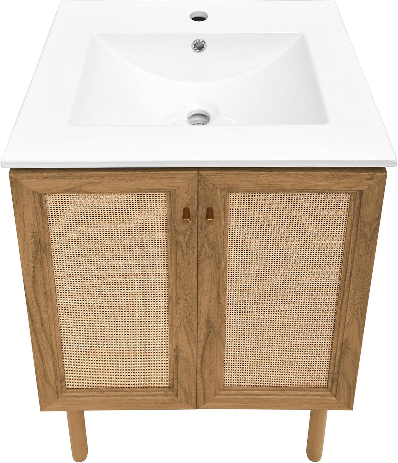 Classe 24" Freestanding Bathroom Vanity with Sink Top