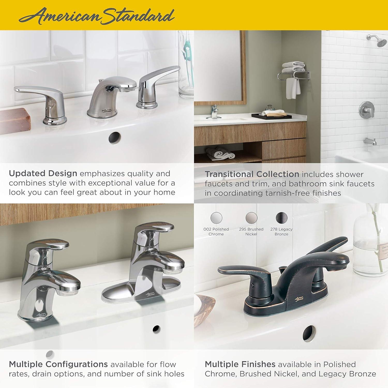 Colony Pro Centerset Bathroom Faucet with Drain Assembly