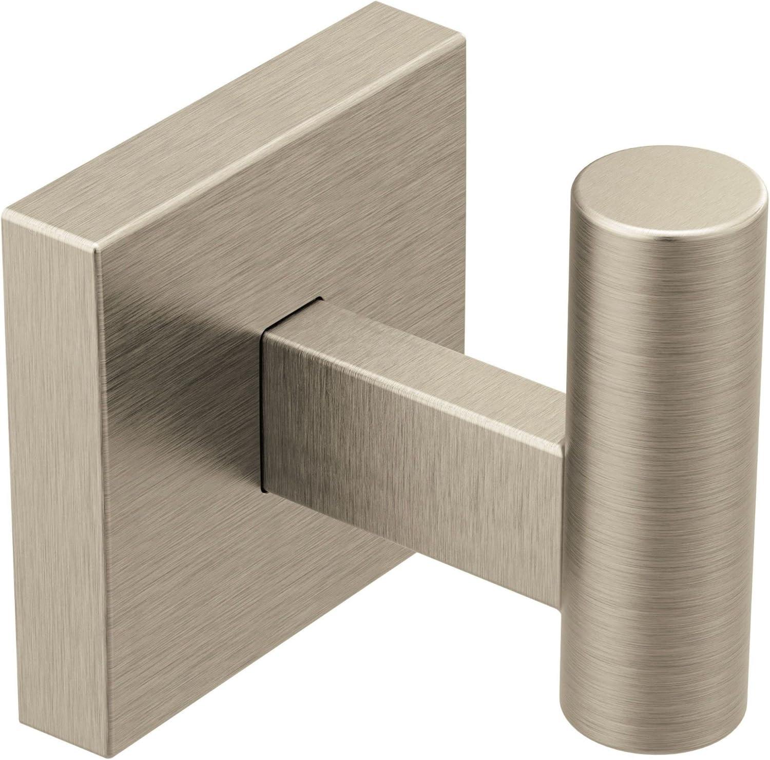 Brushed Nickel Modern Wall Mounted Robe Hook