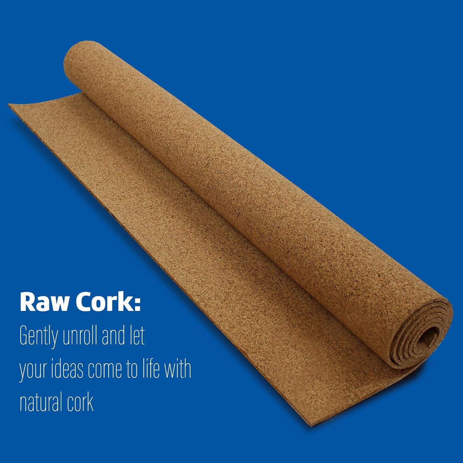 Flipside Products Cork Roll, 4' x 6', 6mm Thick