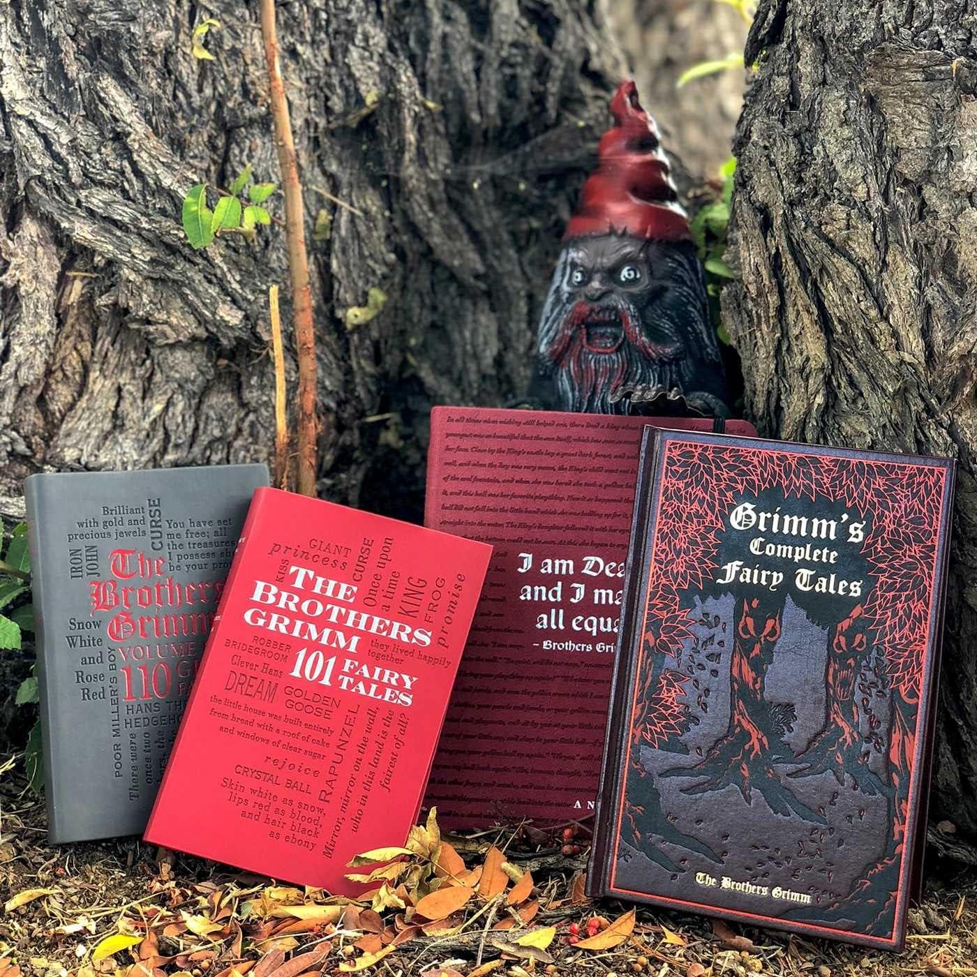 Grimm's Complete Fairy Tales - (Leather-Bound Classics) by  Jacob Grimm & Wilhelm Grimm (Leather Bound)