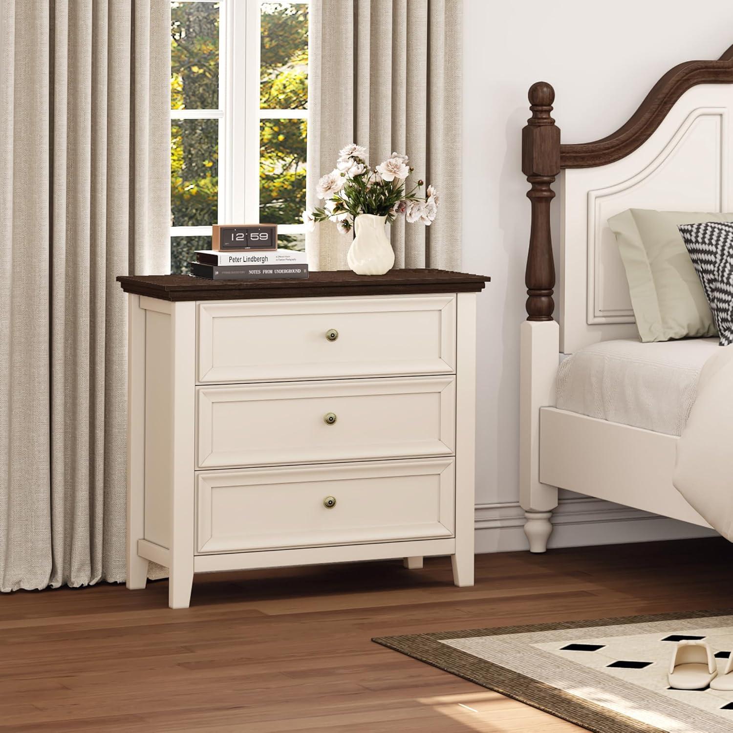 Drawers Dresser for Bedroom White - 5-drawer