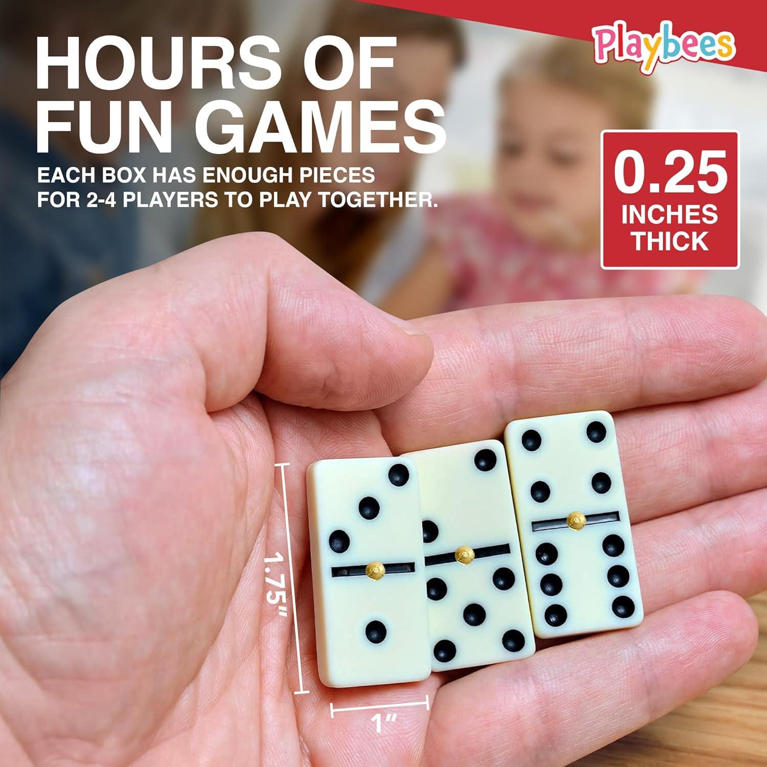 Playbees Small Domino Set – Compact Fun for All Ages