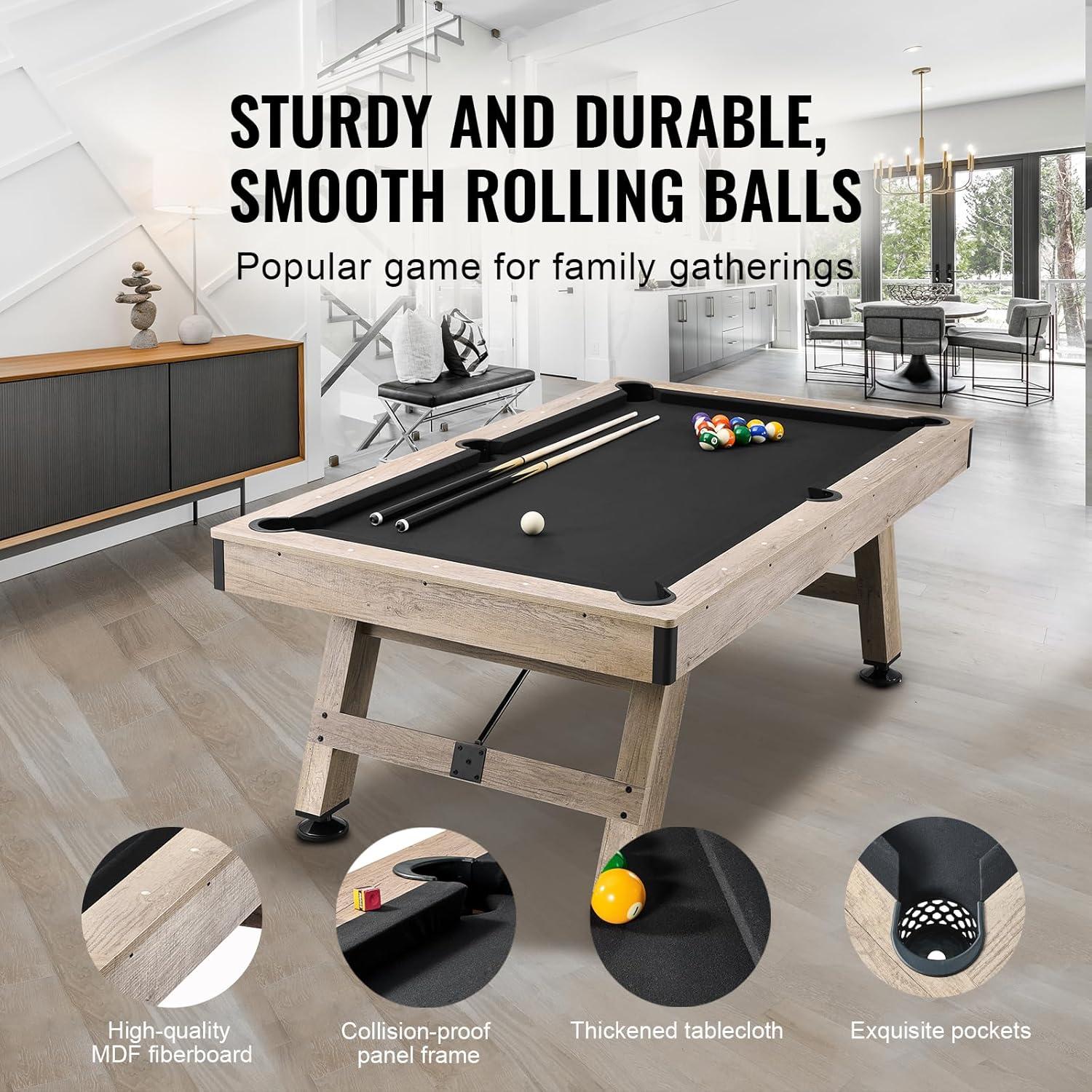 VEVOR 2 Player Wood Pool