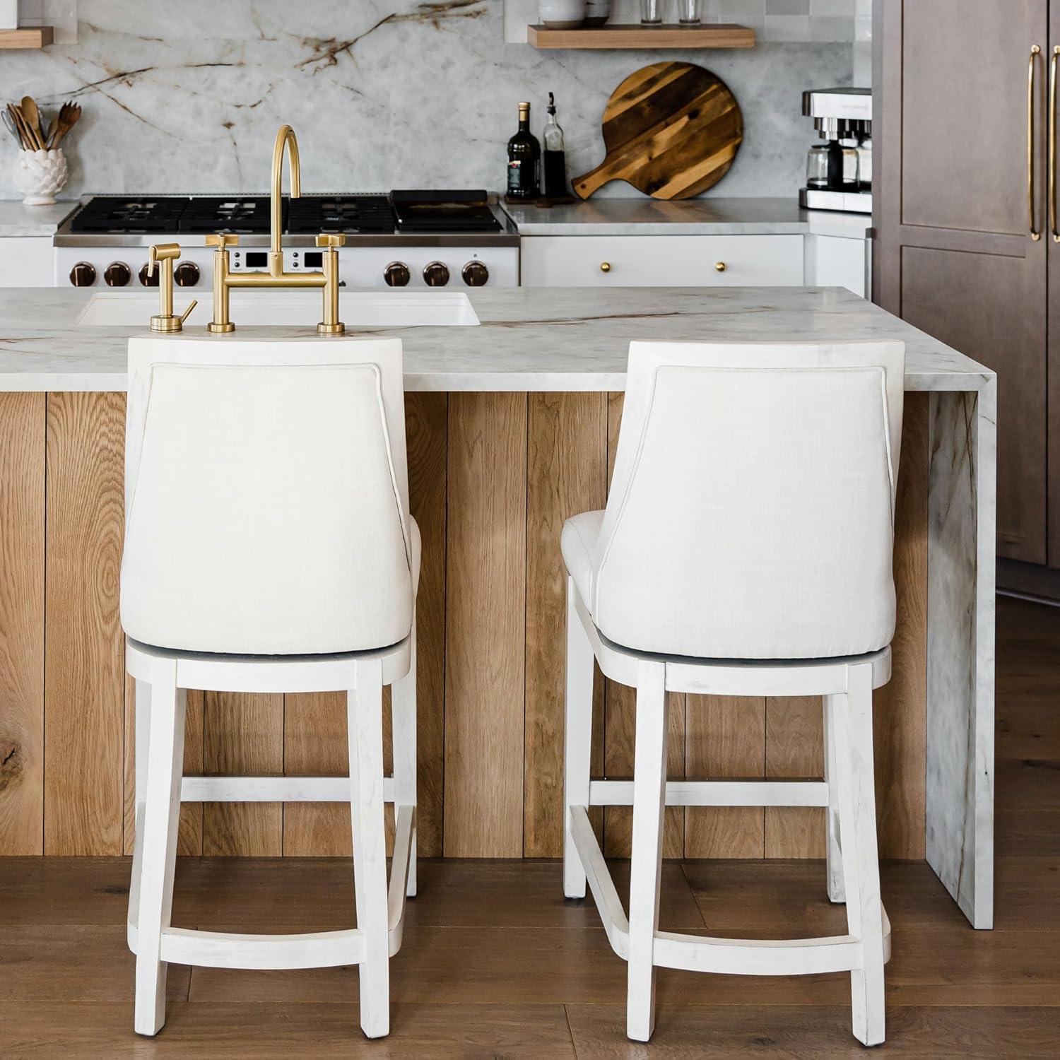 Maven Lane Vienna Swivel Kitchen Stool