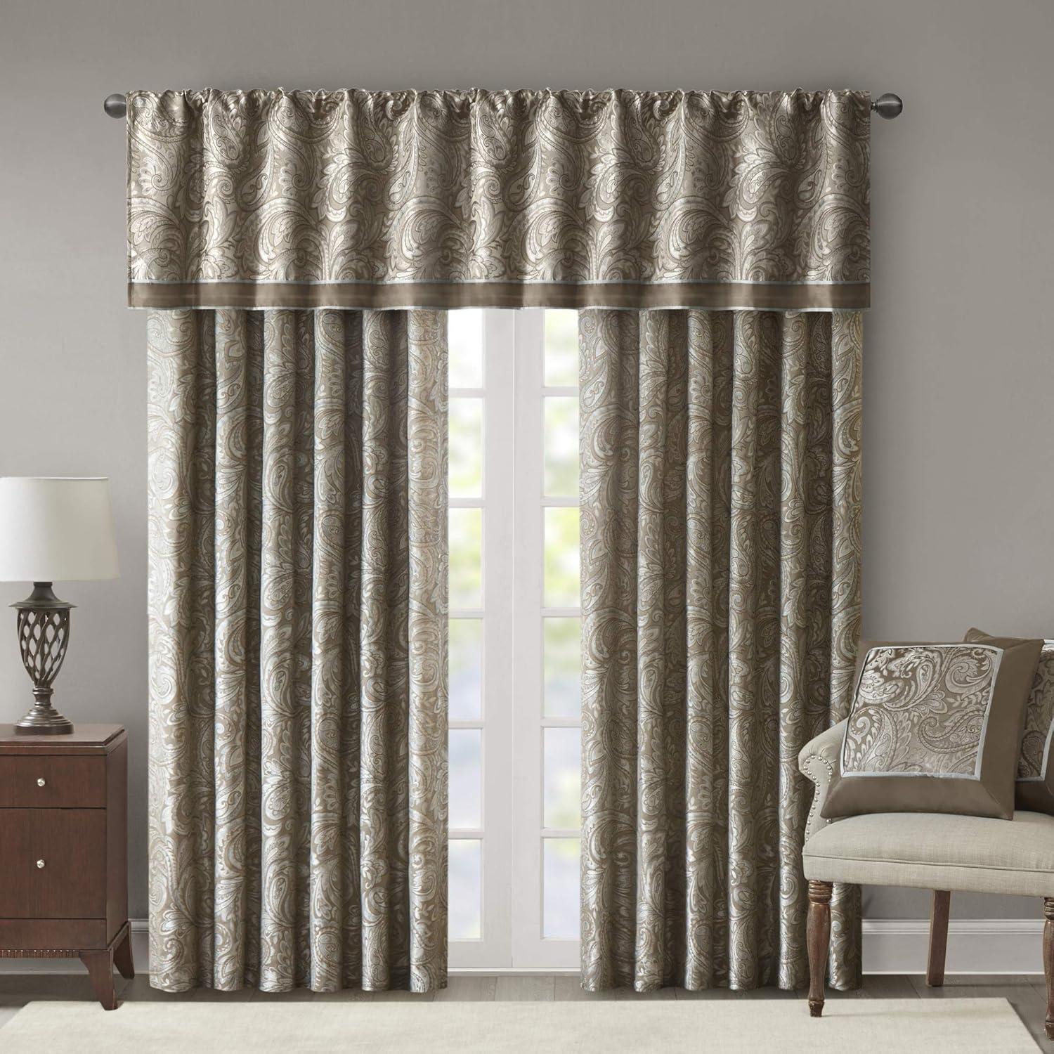 Aubrey Jacquard Window Valance