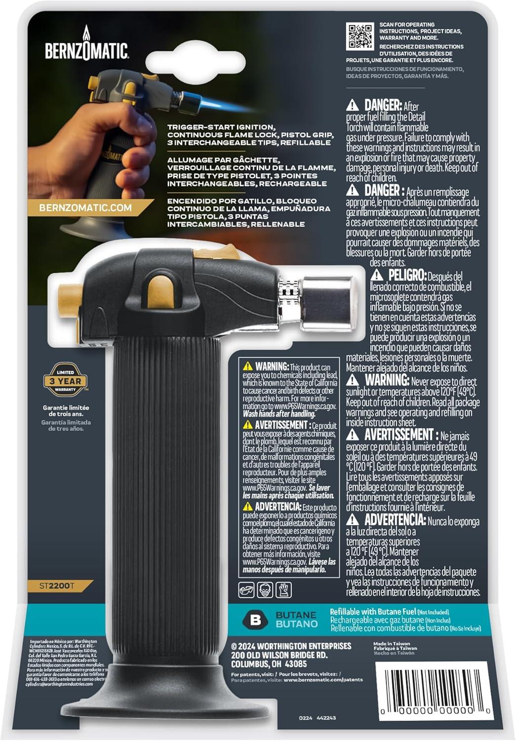 Bernzomatic® Maker Precision Torch