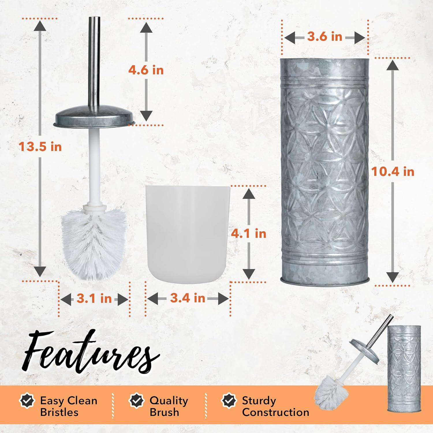 Autumn Alley Autumn Alley Alley Metal Toilet Brush And Holder