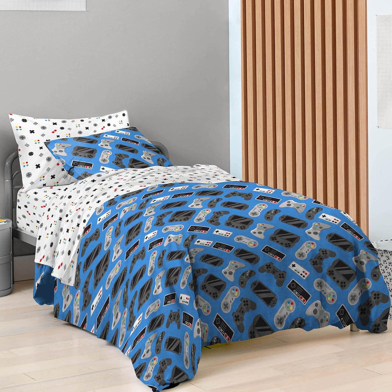 Saturday Park Gamer 100% Organic Cotton Bed Set