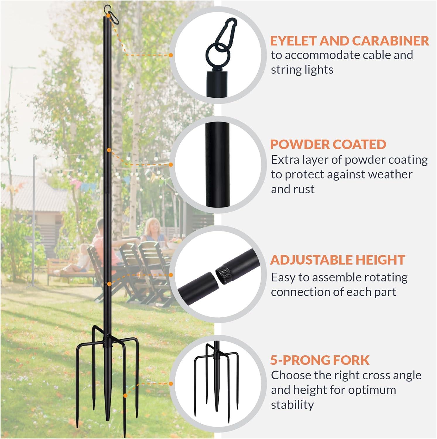 Outdoor Lantern Post