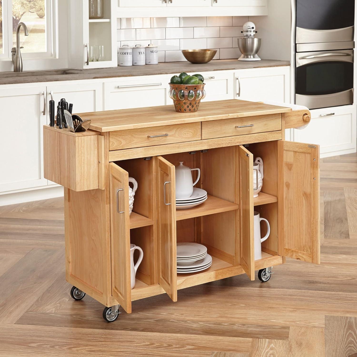 Wood Kitchen Island