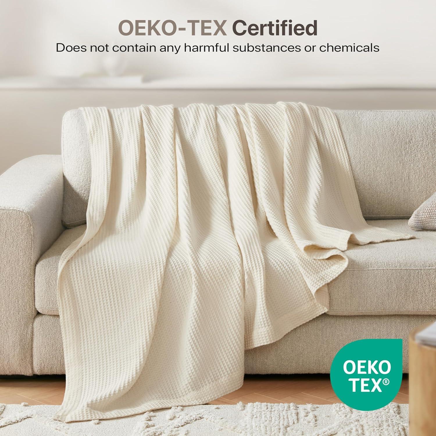 Waffle Weave Cotton Blanket