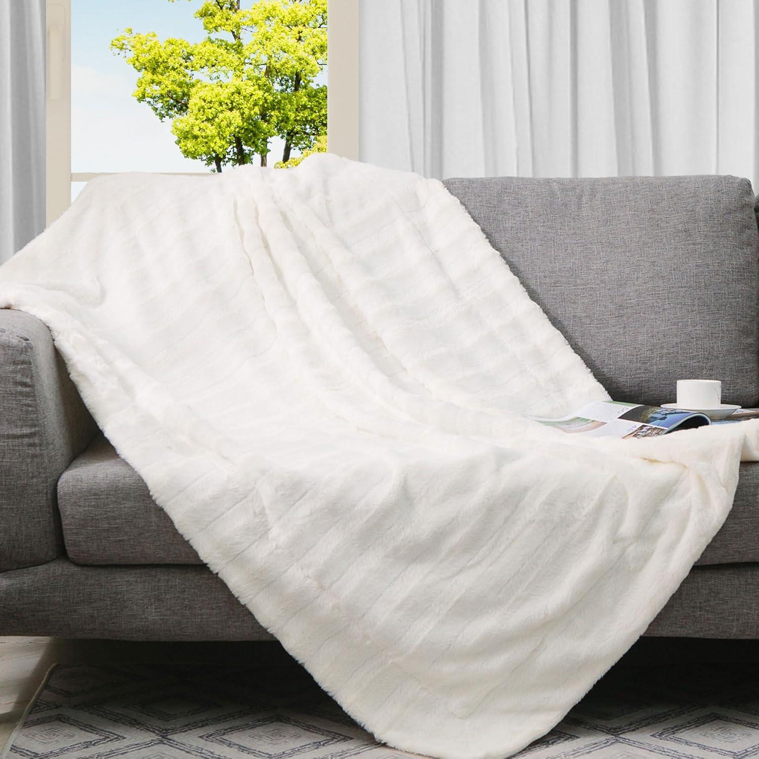 Cheer Collection Plain Weave / Muslin Throw Blanket