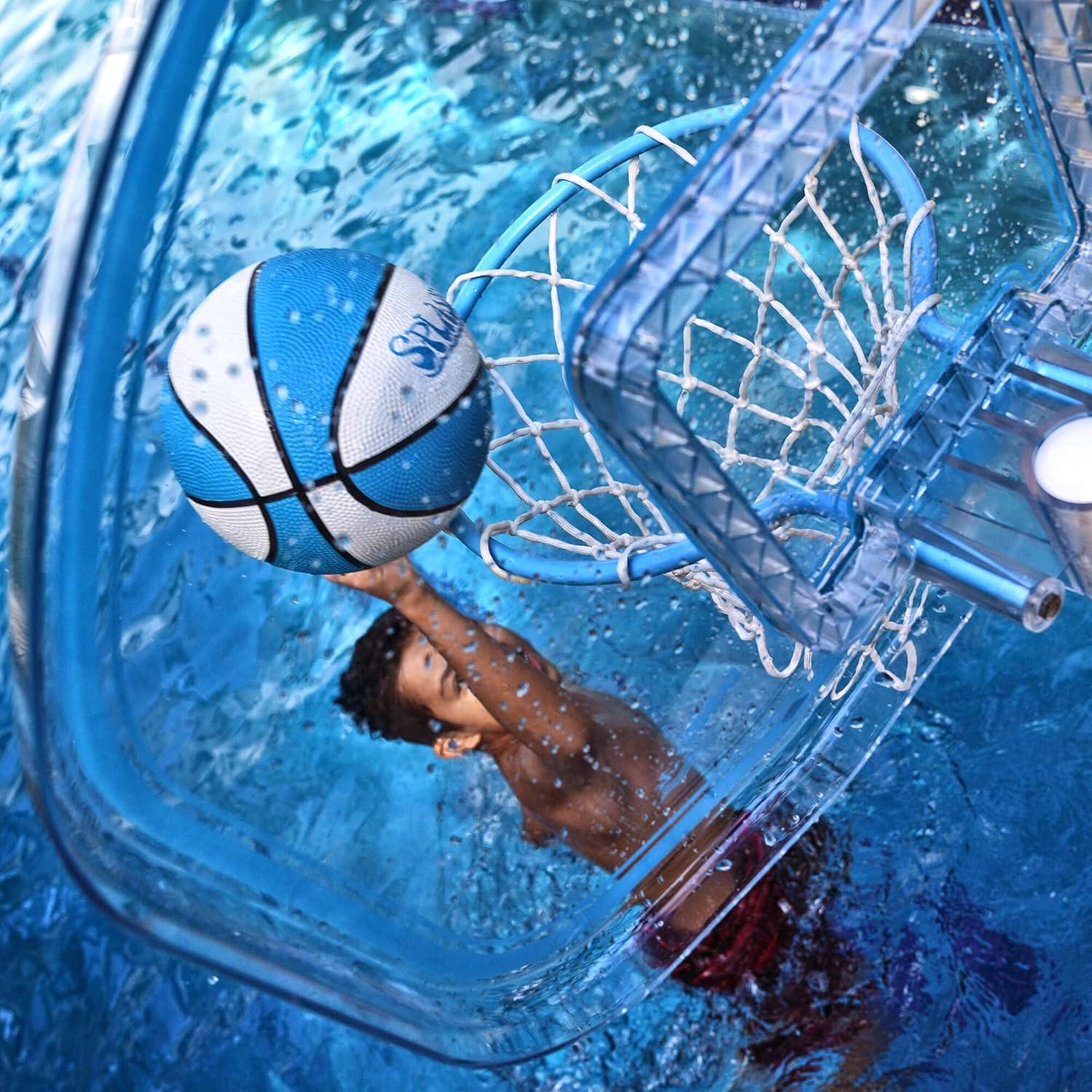 Dunn-Rite Clear Shot Poolside Basketball System (Kids and Adults)