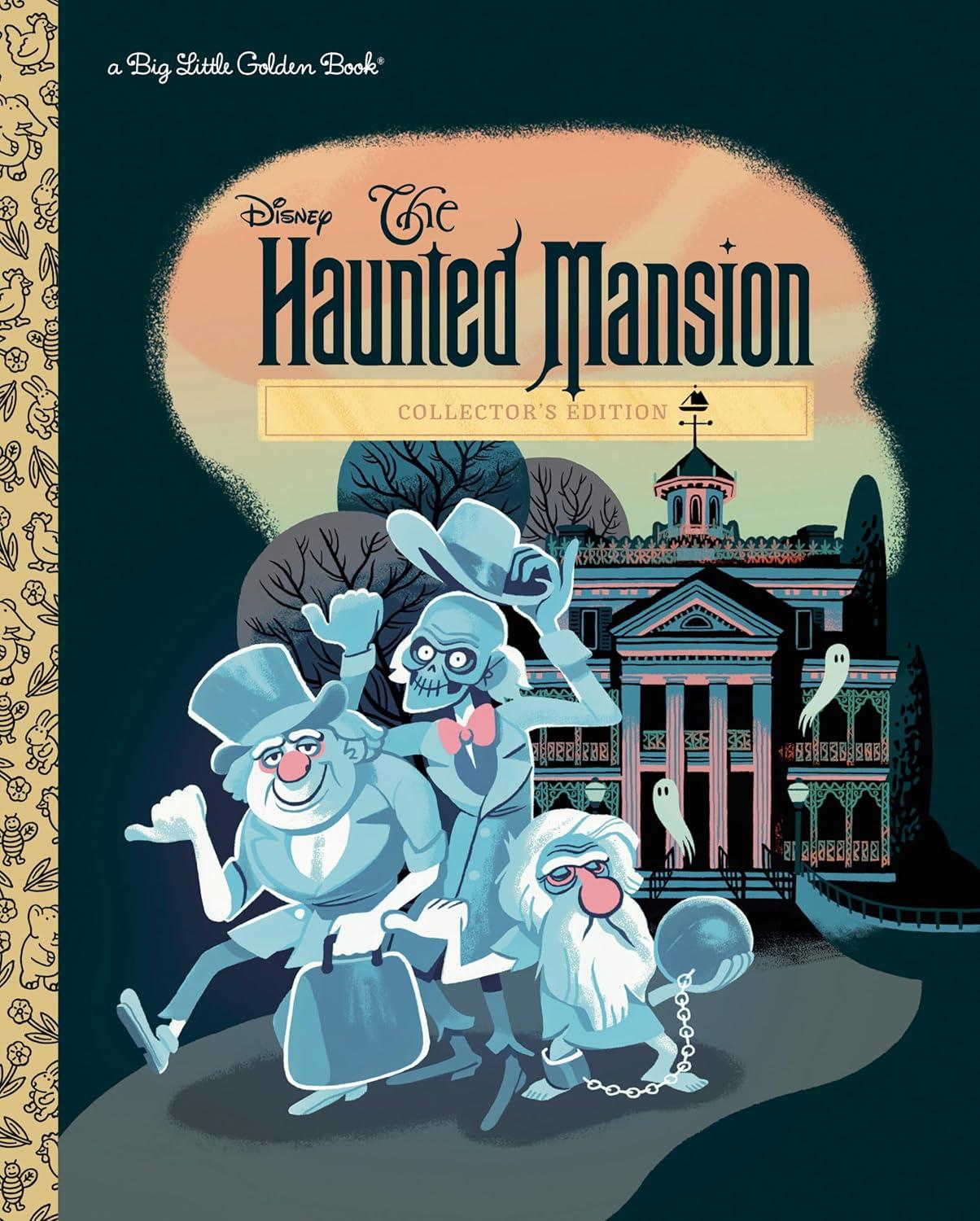 The Haunted Mansion (Disney Classic) - (Big Little Golden Book) by  Lauren Clauss (Hardcover)
