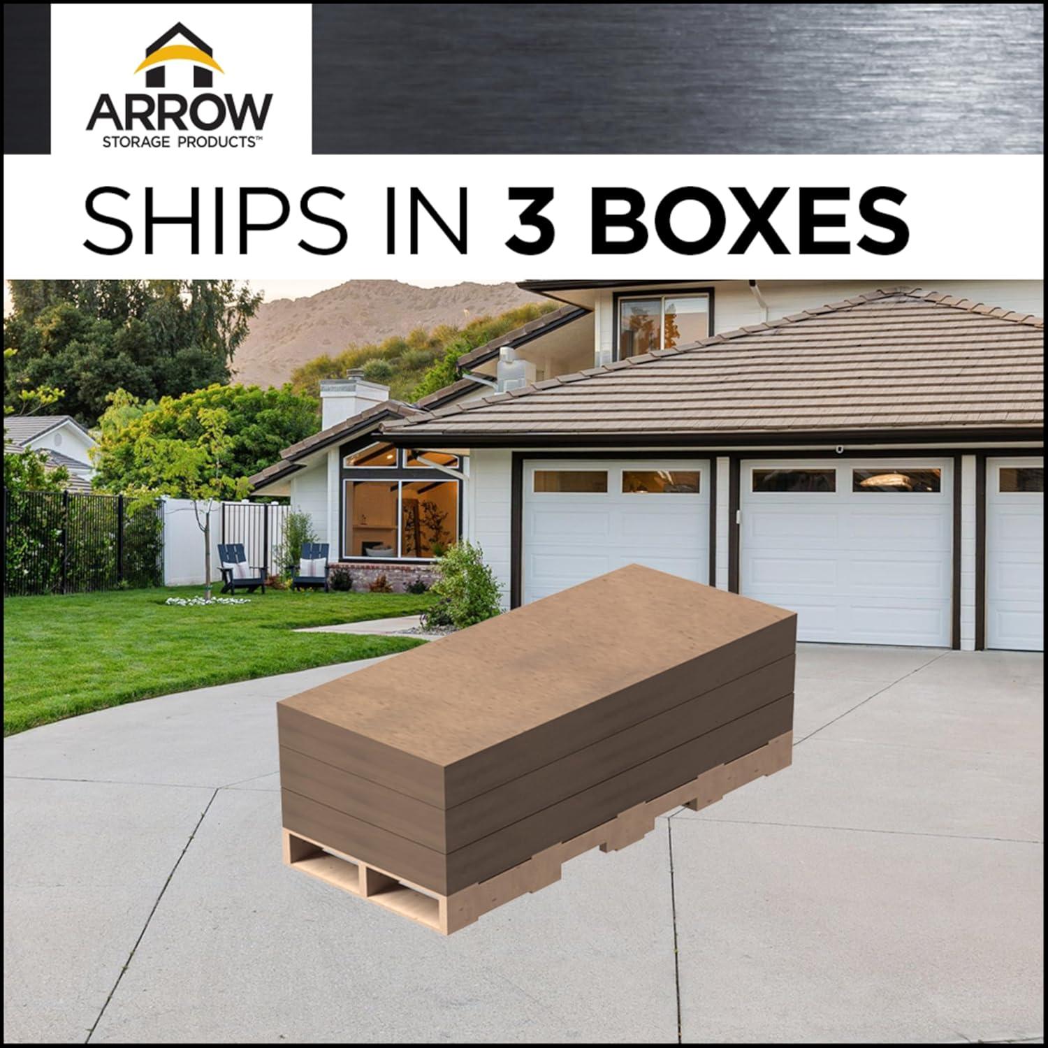 Arrow Single Wall Kit for Arrow Steel Carport Long