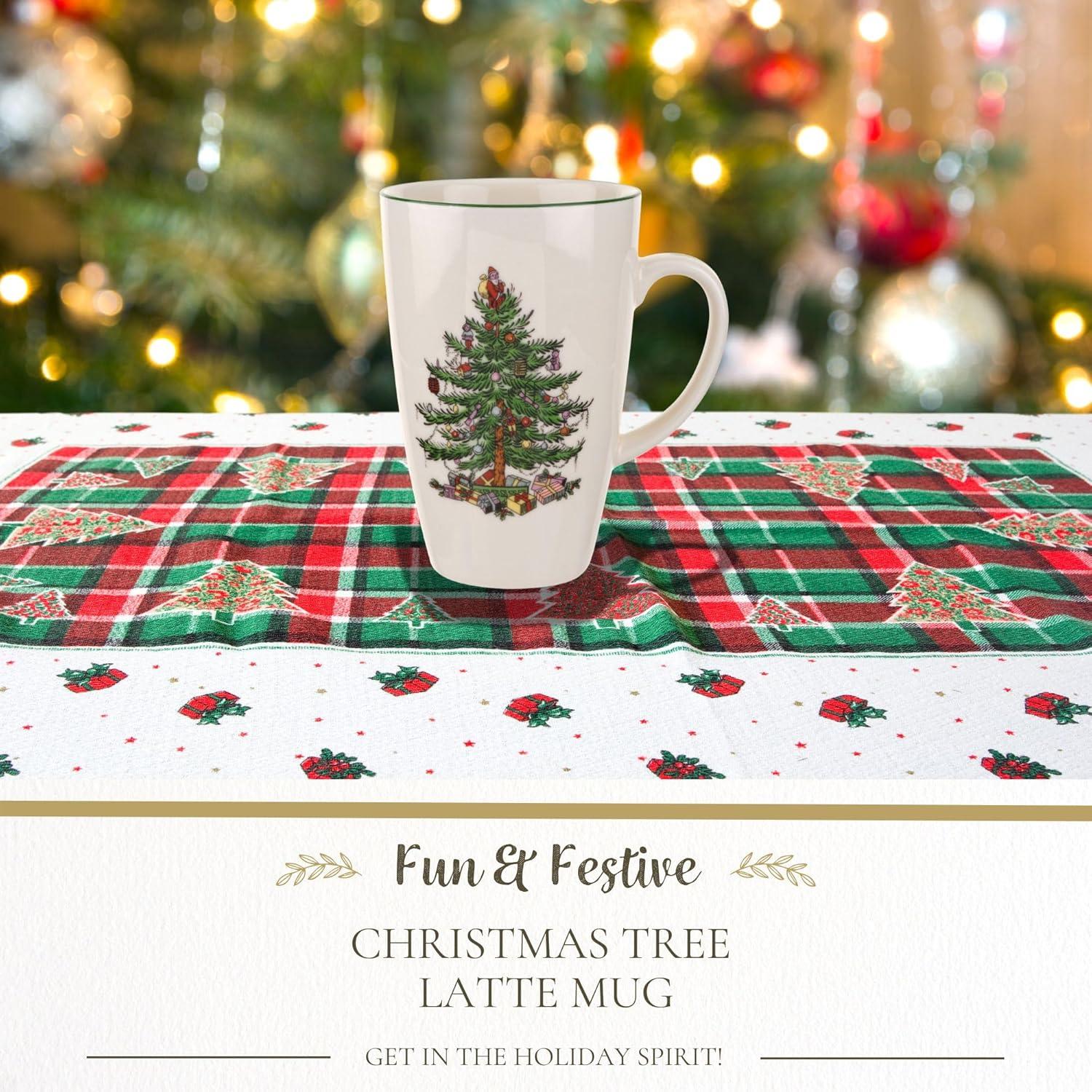 Spode Spode Christmas Tree Latte Mug 22Oz