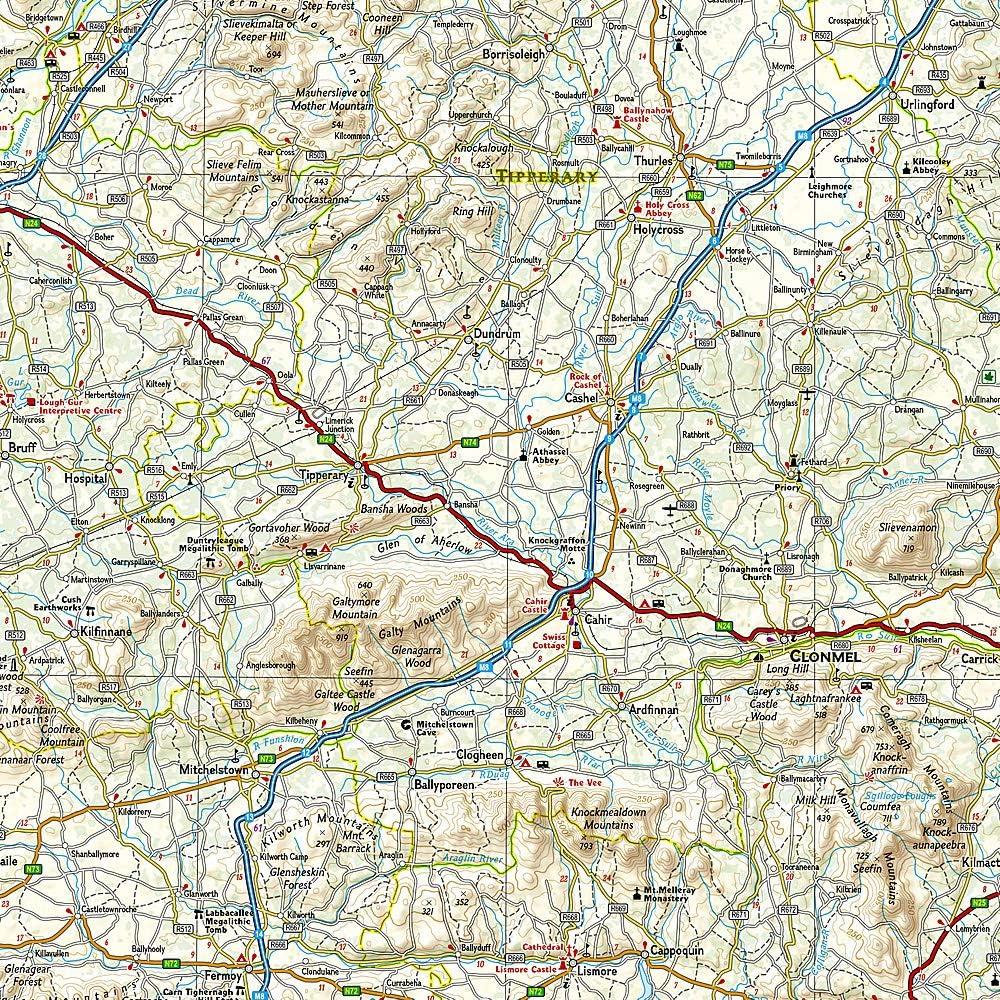 National Geographic Adventure Map Ireland: 9781566955355