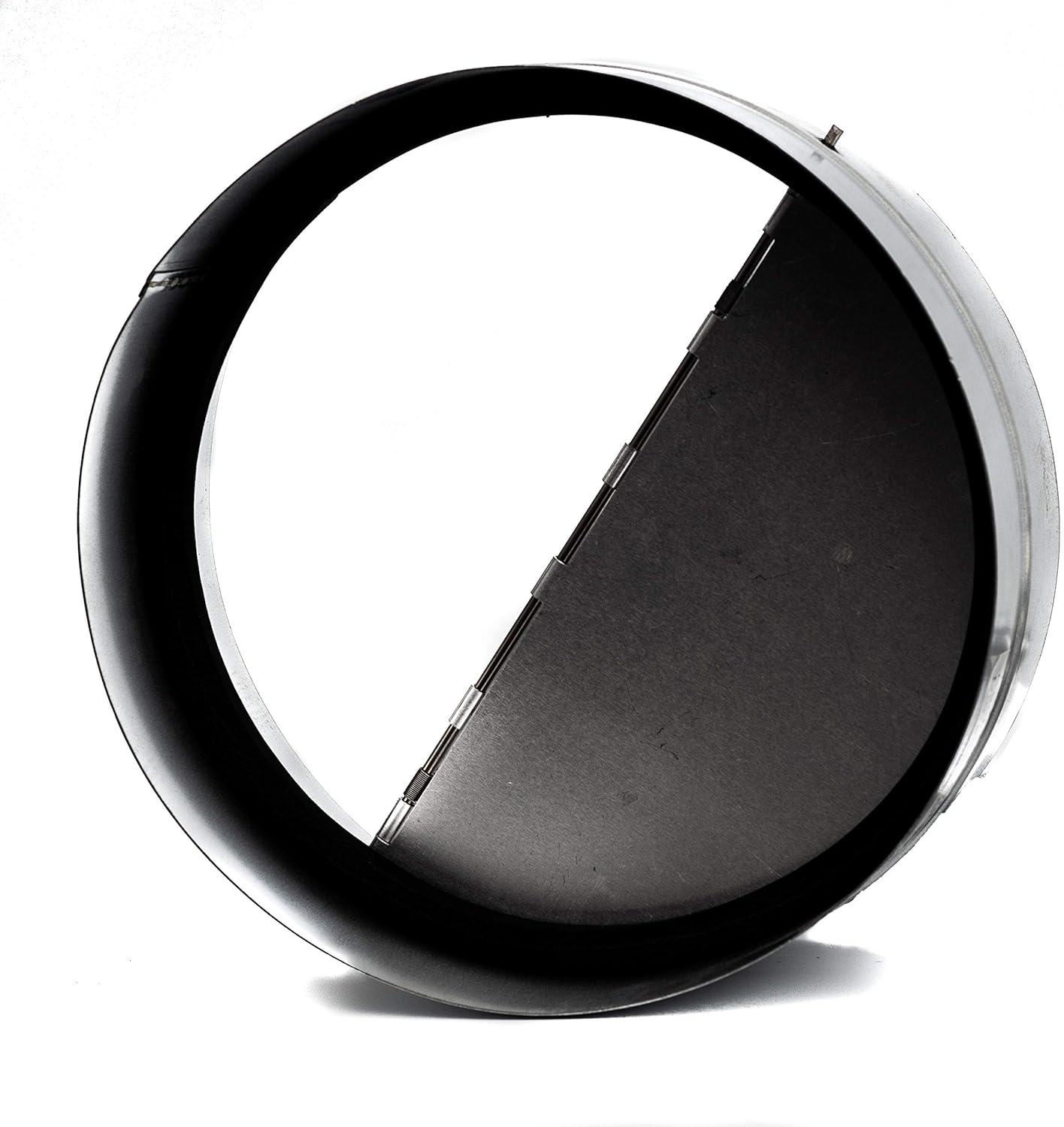 4'' inch Galvanized Steel Backdraft Damper with Rubber Gasket for Round Duct