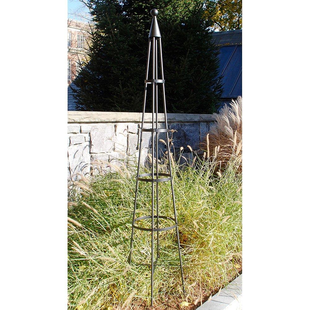 Latitude Run® Alarcon-Chacon 84'' H x 13'' W Iron Obelisk Trellis
