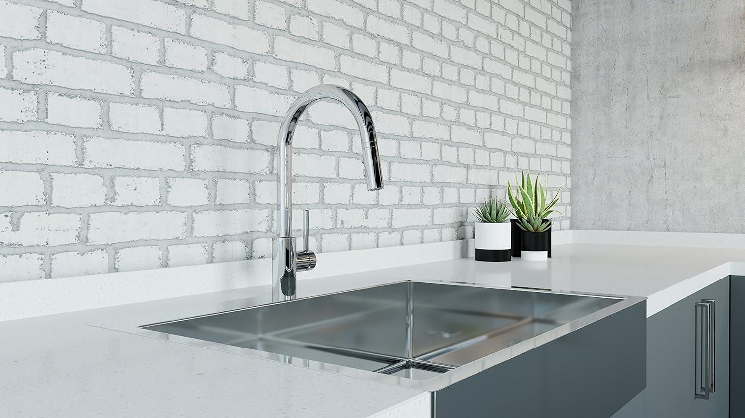 Stellen Pull Down Single Handle Kitchen Faucet