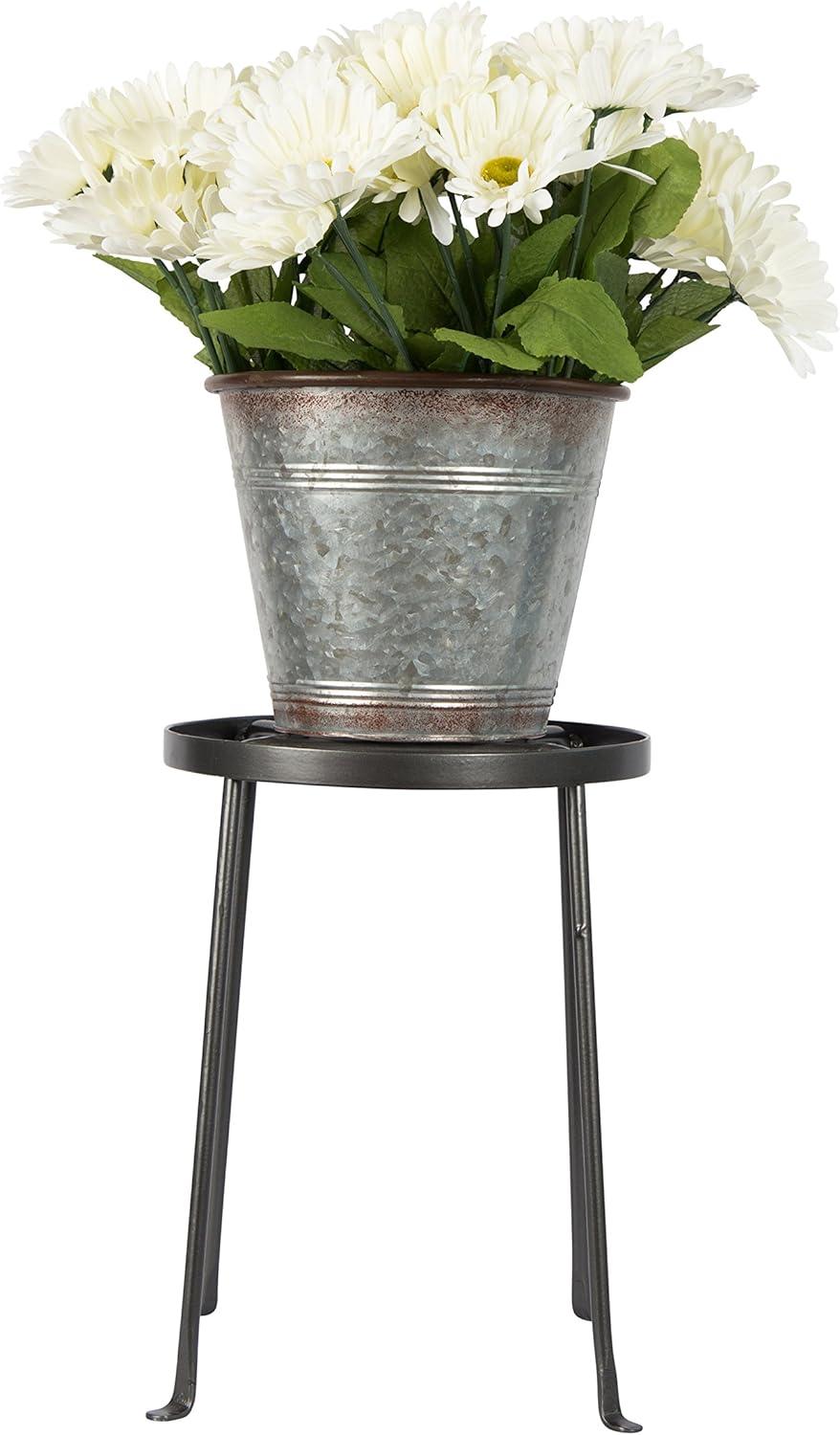 Indoor Outdoor Diamond Shaped Argyle Plant Stand Roman Bronze Powder Coat Finish - Achla Designs